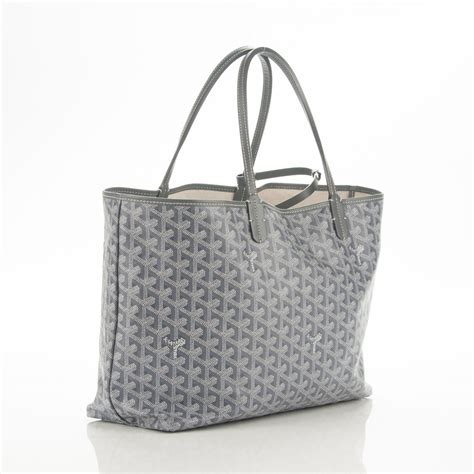 goyard tote bag gray|reversible goyard tote bag.